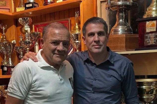Germán Baralle, presidente de Atenas, y el vice Felipe Lábaque, están al frente de las tratativas. 