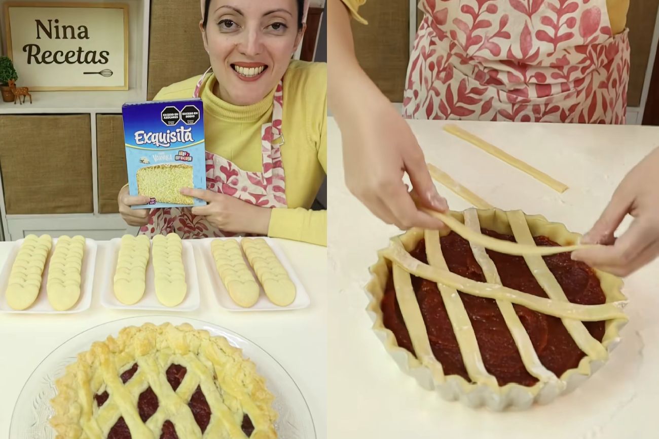 Transformó una sola caja de bizcochuelo en dos recetas distintas y es furor en redes
