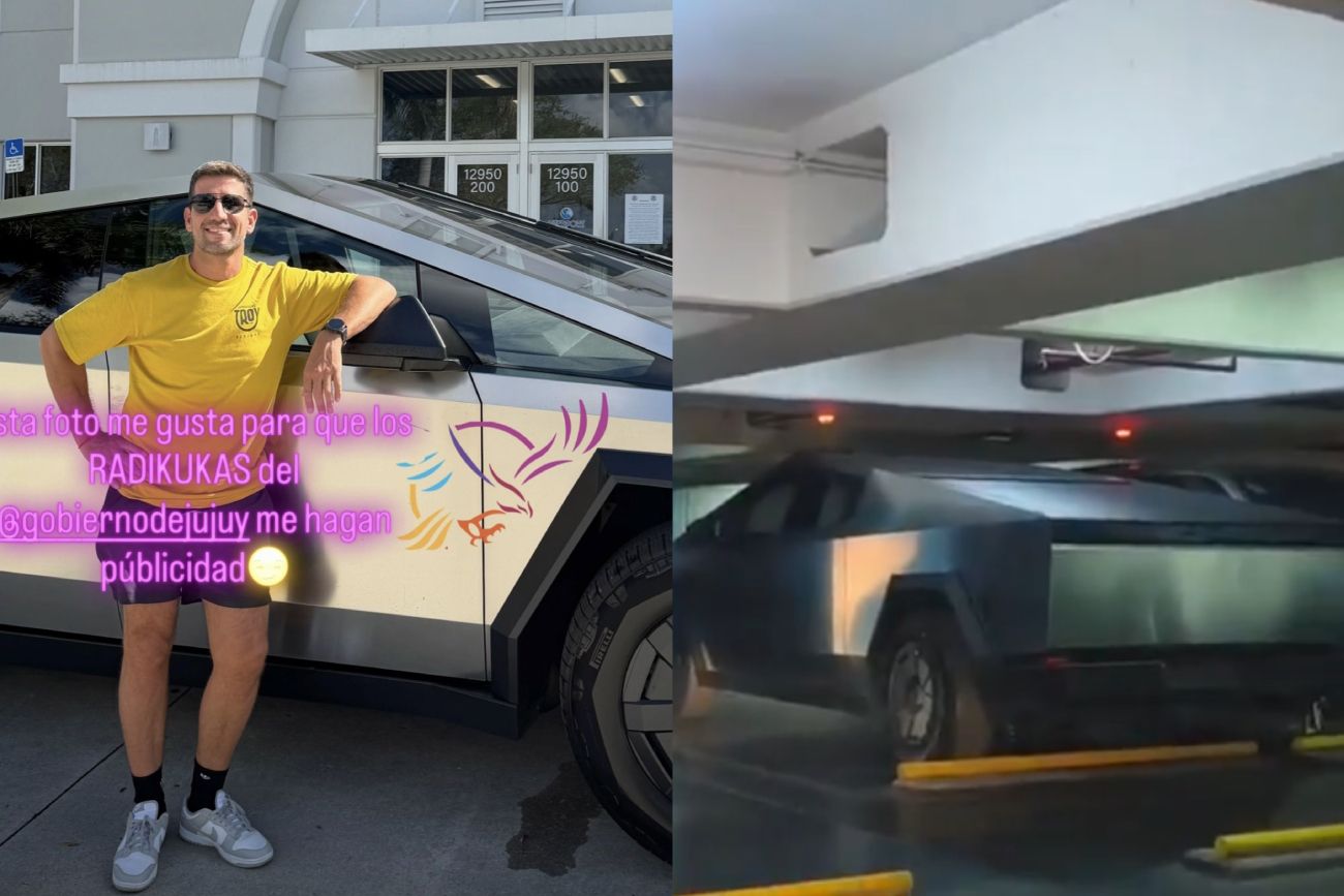 Manuel Quintar, el diputado libertario que llegó al Congreso en un Tesla de U$S 300 mil.