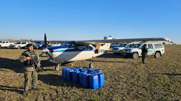 Cayeron los hermanos narco por la avioneta repleta de cocaína en Santa Fe.