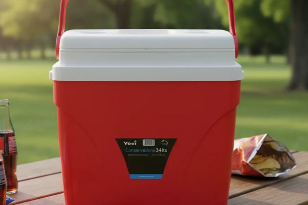 Para mantener las bebidas a la temperatura justa, una conservadora térmica de buena capacidad es indispensable.