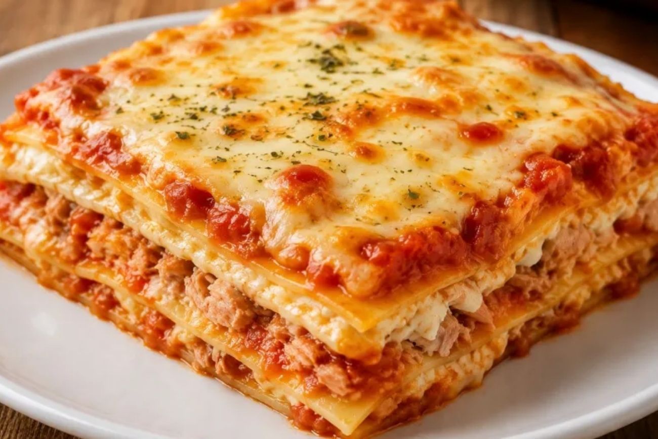Cómo hacer una lasagna sin harina y alta en proteínas en pocos pasos.