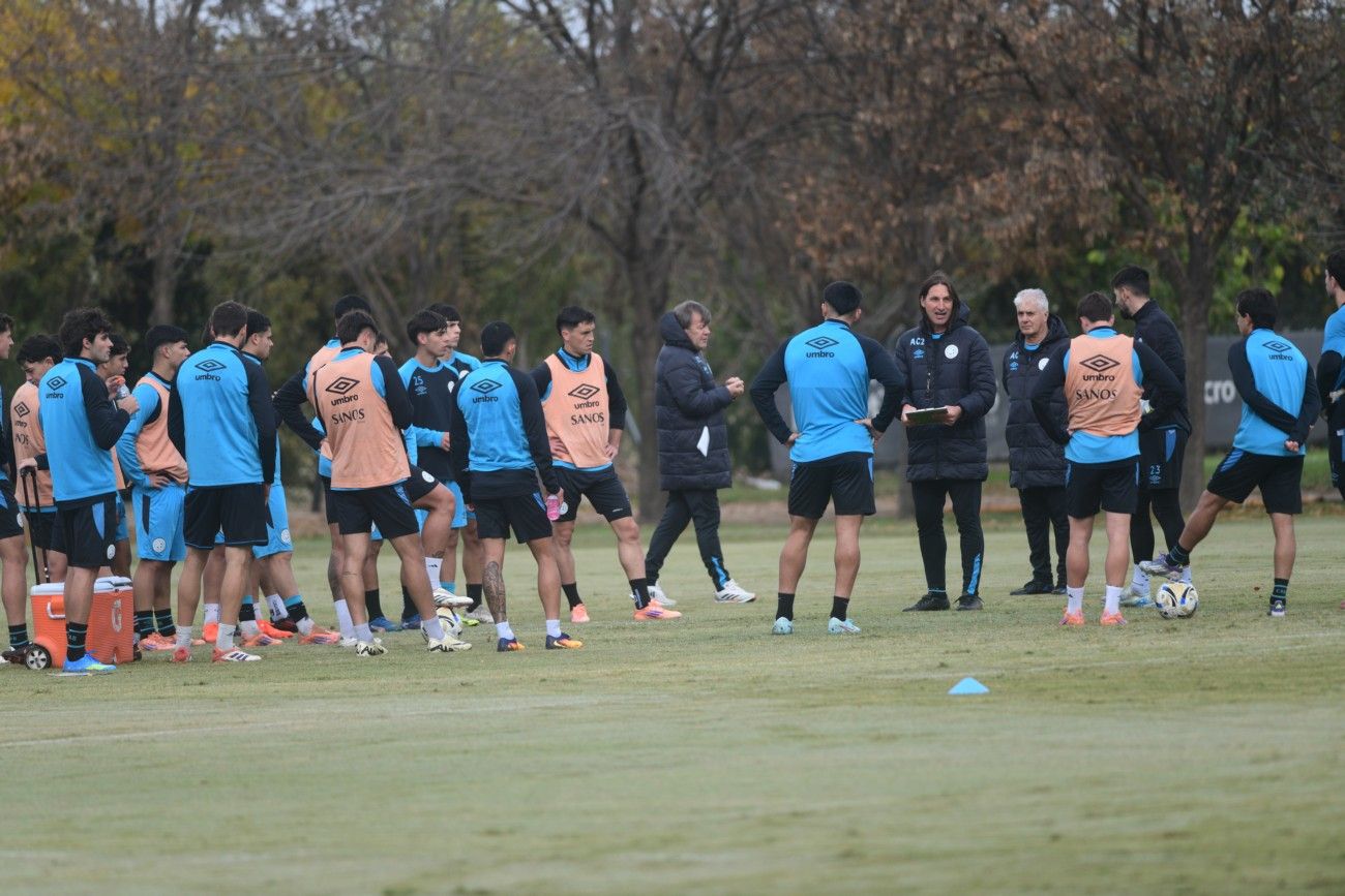 Belgrano inició su pretemporada en Villa Esquiú.