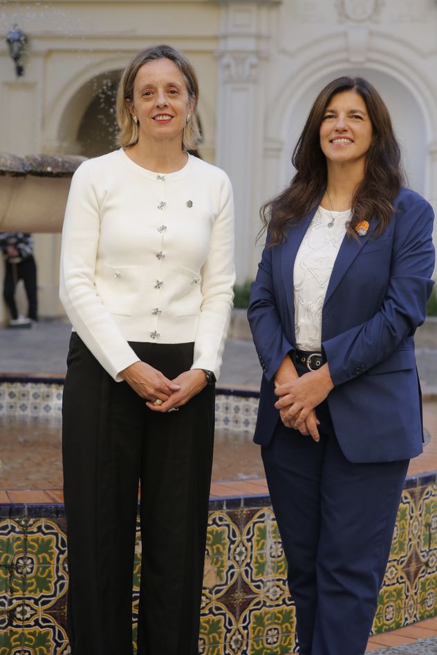 María José Alcázar y Gabriela Helale: por primera vez en la historia de la institución, dos mujeres se postulan para la dirección del Colegio Nacional Monserrat.