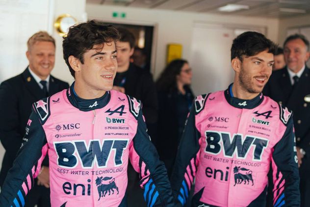 Colapinto y Gasly.