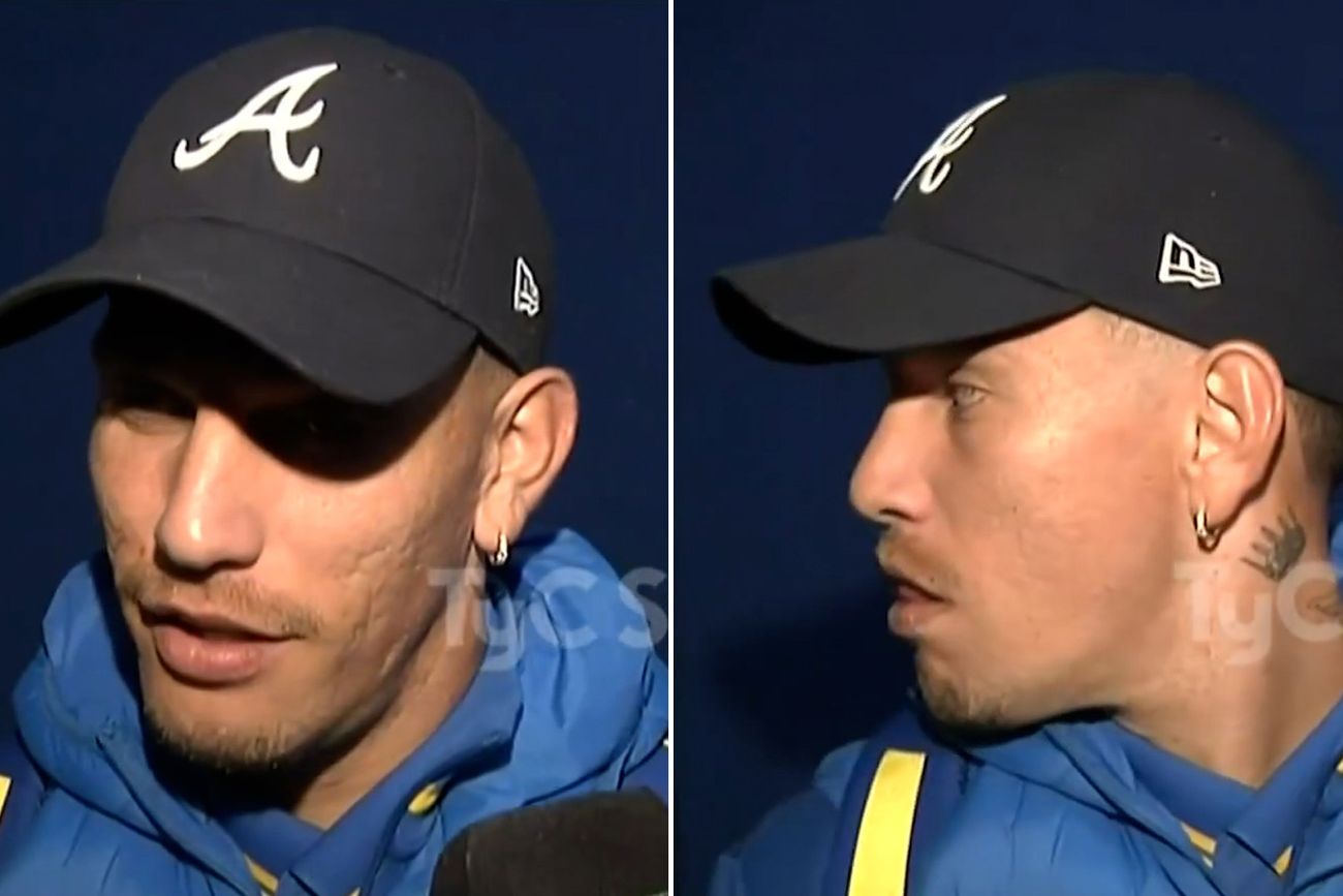 El cruce entre Enzo Copetti y Matko Miljevic tras el Rosario Central vs. Racing.