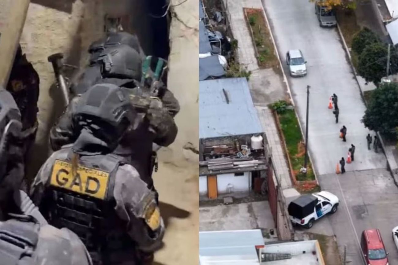 Megaoperativo en Fuerte Apache: más de 500 policías realizan 14 allanamientos contra dos bandas narco.