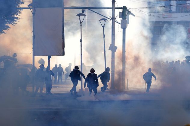 Protestas en Bolivia