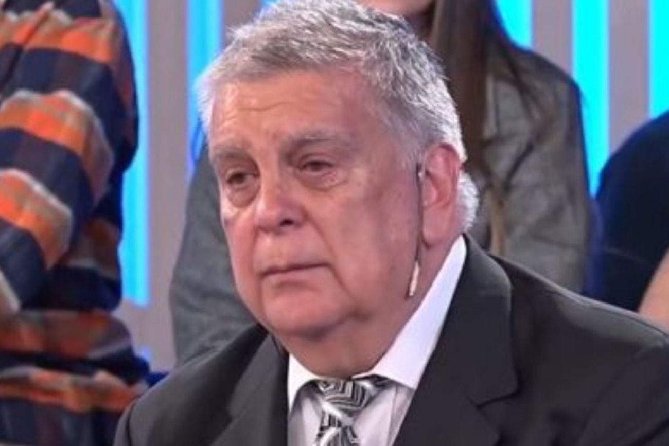 Luis Ventura, roto en llanto en "A la tarde".
