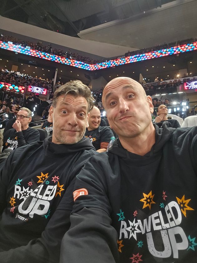 Fabricio Oberto, ex jugador de básquet cordobés hoy analista de TV.