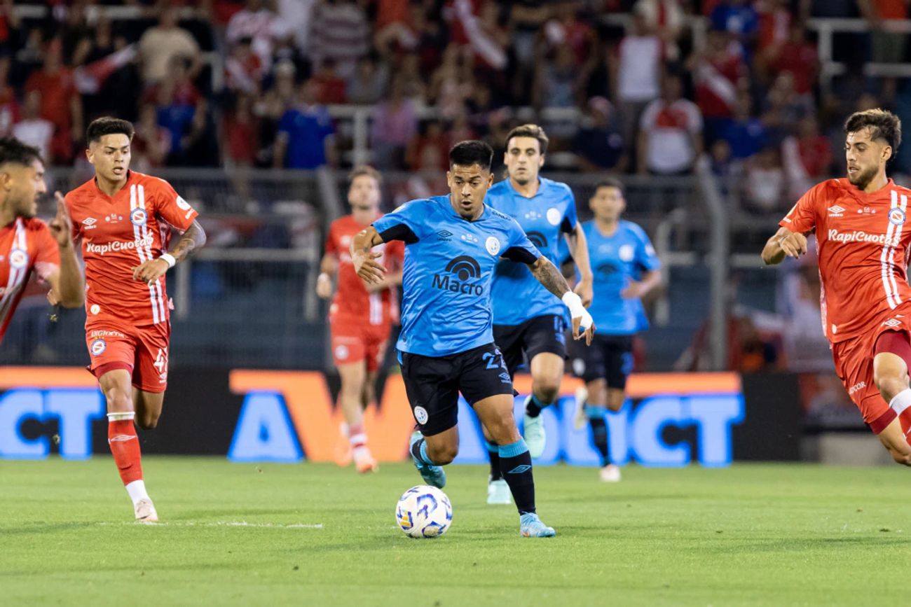 Belgrano ante Argentinos, por Copa Argentina.