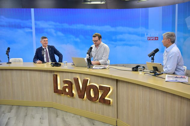 Daniel Passerini. Intendente de la ciudad en La Voz en Vivo
Foto: Pedro Castillo / La Voz