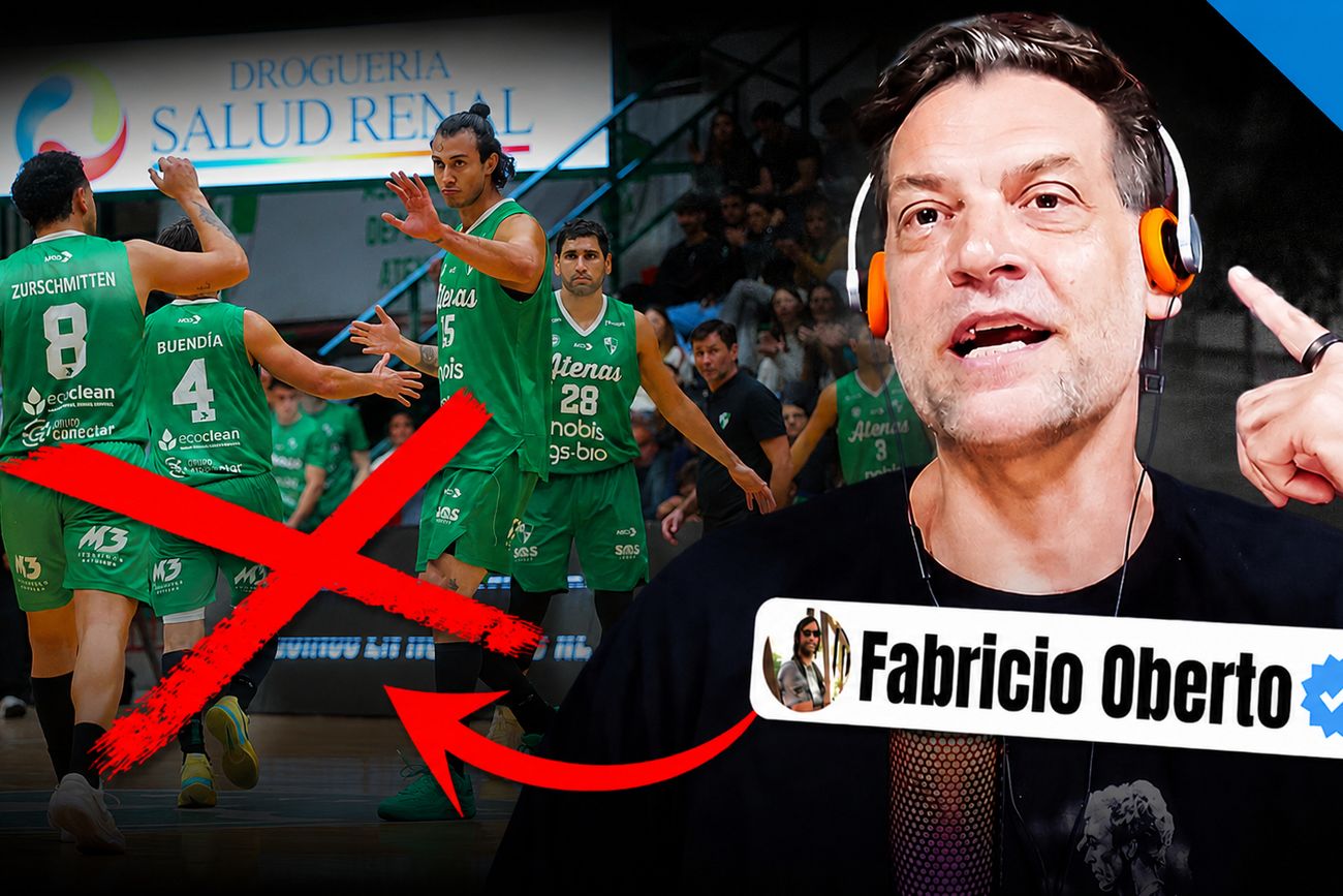 Fabricio Oberto y su visión del descenso de Atenas.