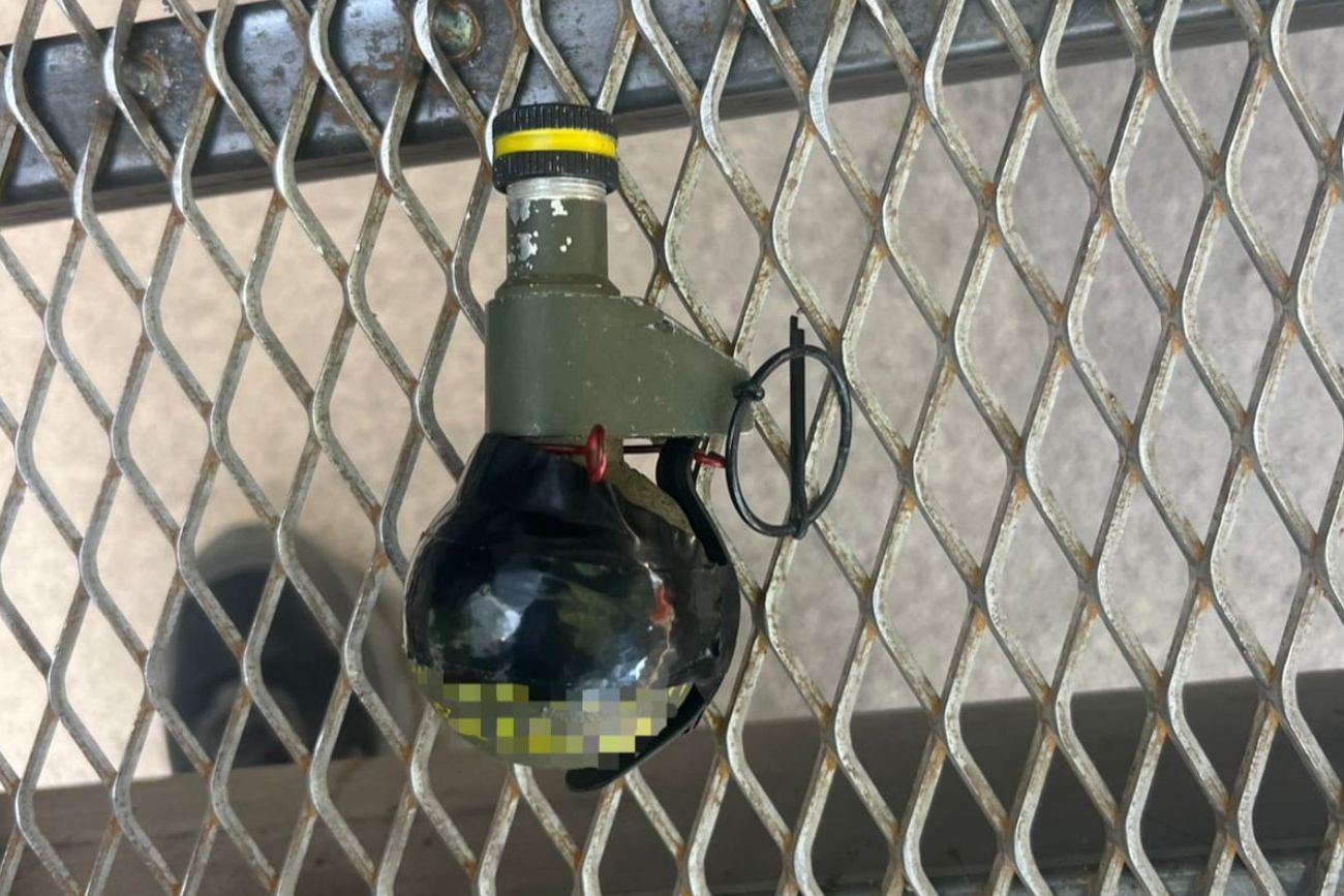 Hallaron una granada en un camión de basura en Río Tercero.