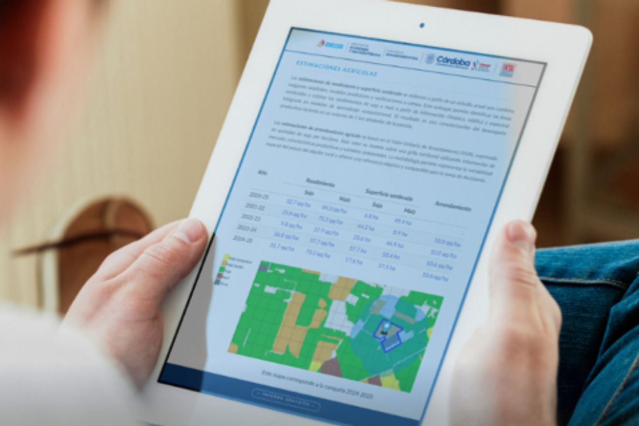 GEO REPORTES. Una nueva herramienta digital orientada a generar información territorial estratégica para el sector agropecuario.