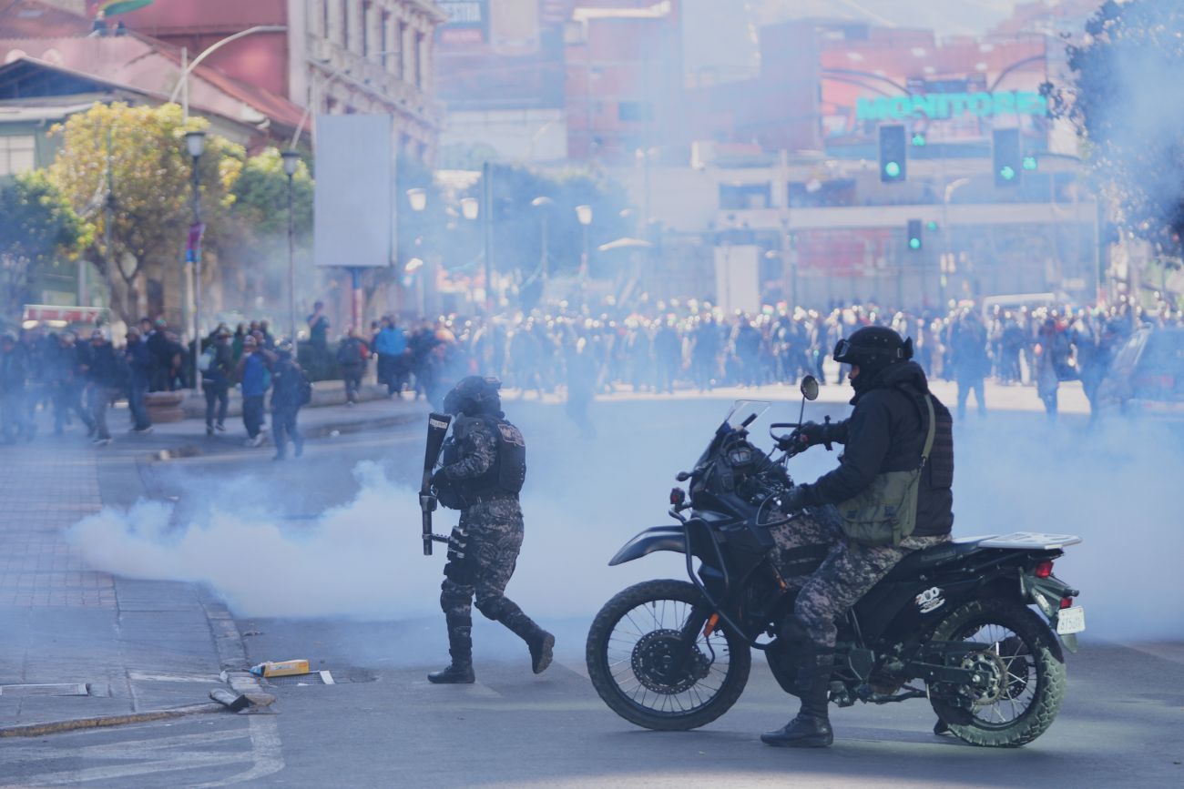 Protestas en Bolivia