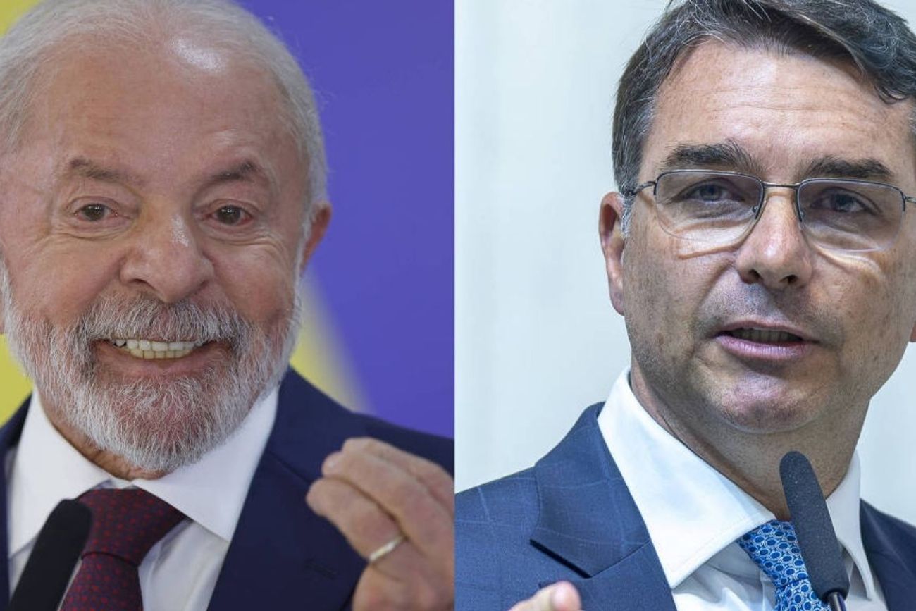 Empate técnico entre Lula y Flávio Bolsonaro según un nuevo sondeo electoral.