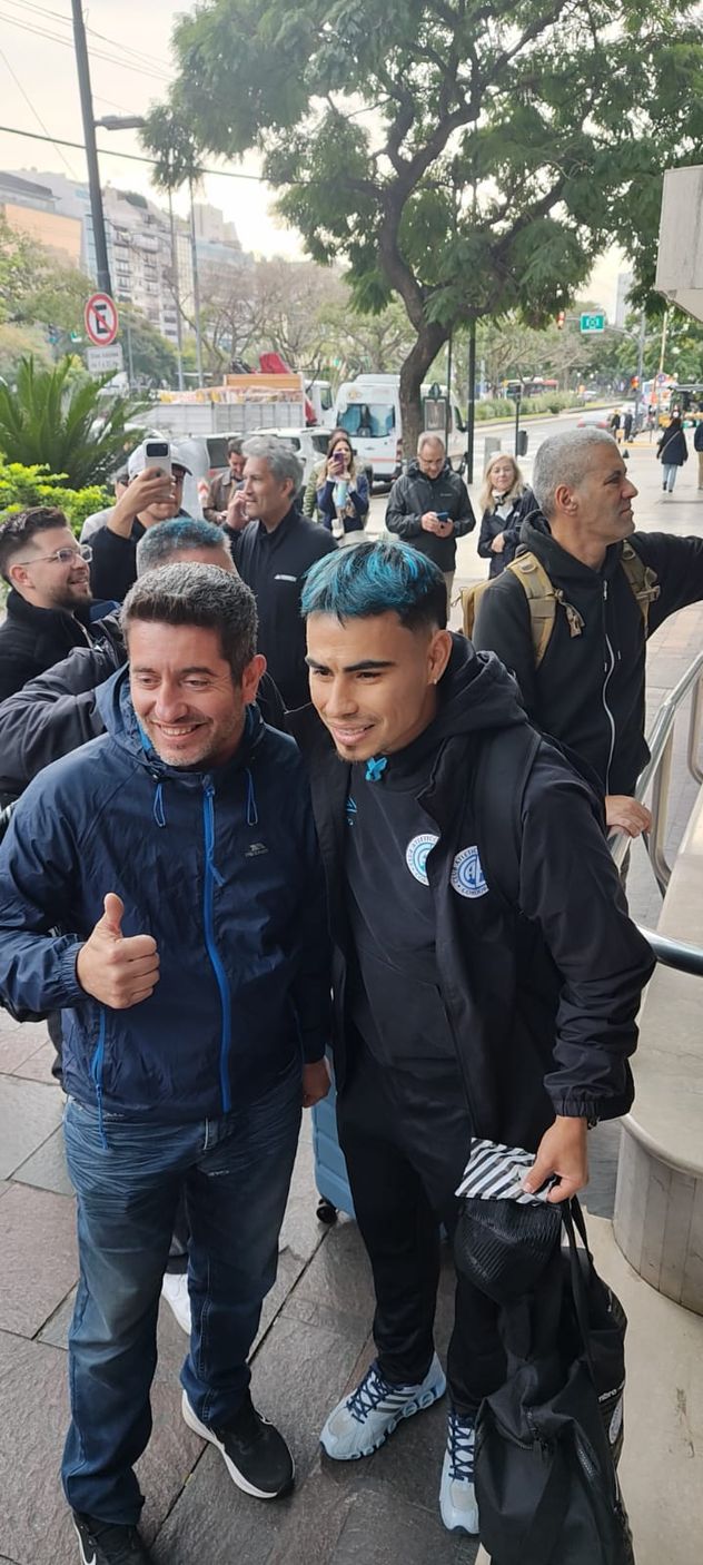 El plantel de Belgrano en Buenos Aires.