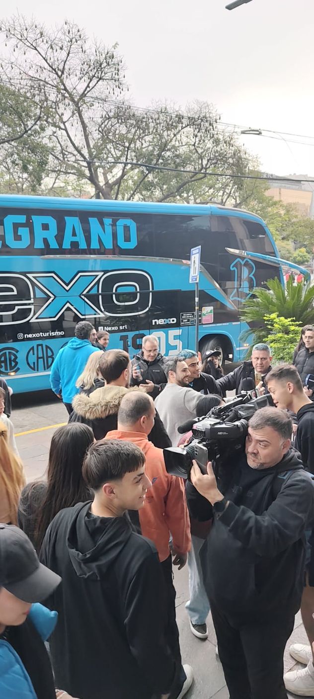 El plantel de Belgrano en Buenos Aires.