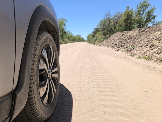 La zona rural entre Almafuerte y Río Tercero donde ocurrió el crimen juzgado. 