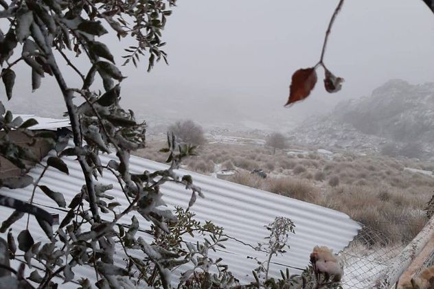 Nieve en Pampa de Achala