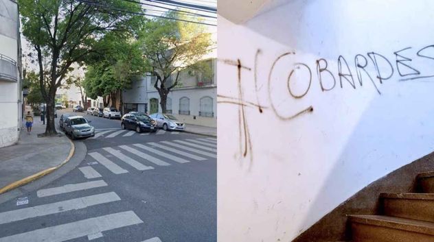 La mujer amenazó a sus vecinos e intentó prender fuego el edificio. 