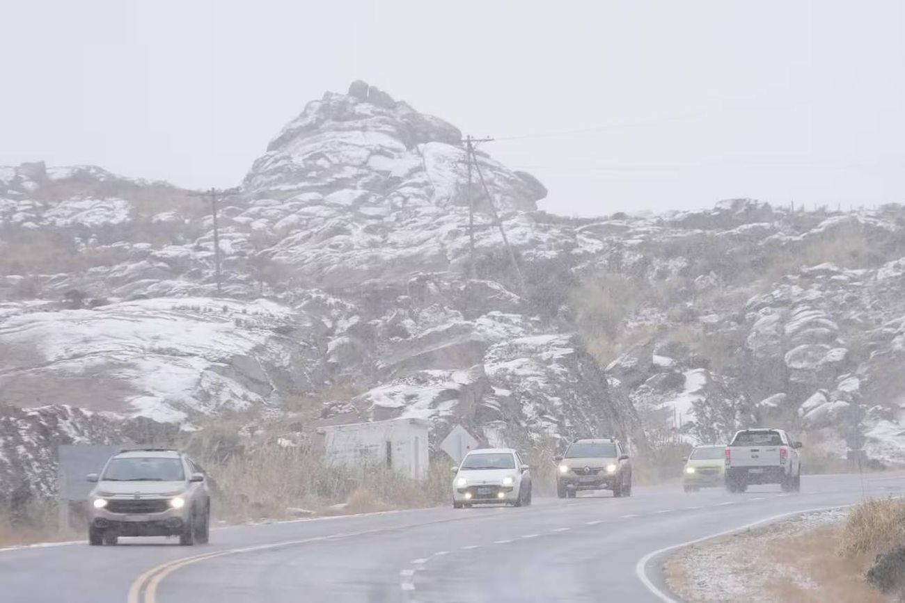 Nieve en las Altas Cumbres. 