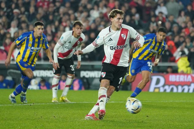 River vs. Rosario Central, en el Monumental.