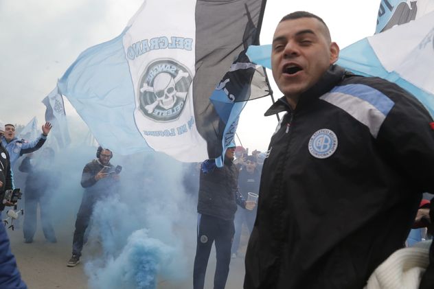 Banderazo de Belgrano en Villa Esquiú.