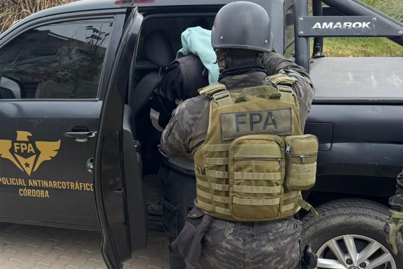 Operativo de la FPA en Alcira Gigena.
