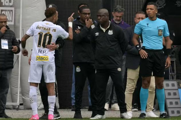 Neymar fue reemplazado en el Brasileirao equivocadamente.