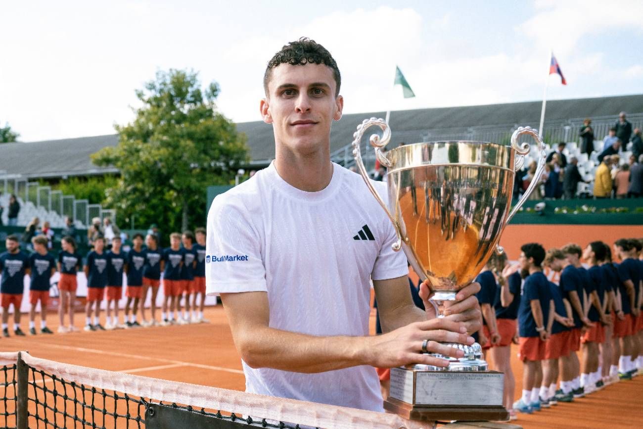 Juan Manuel Cerúndolo, campeón en el Challenger de Bordeaux