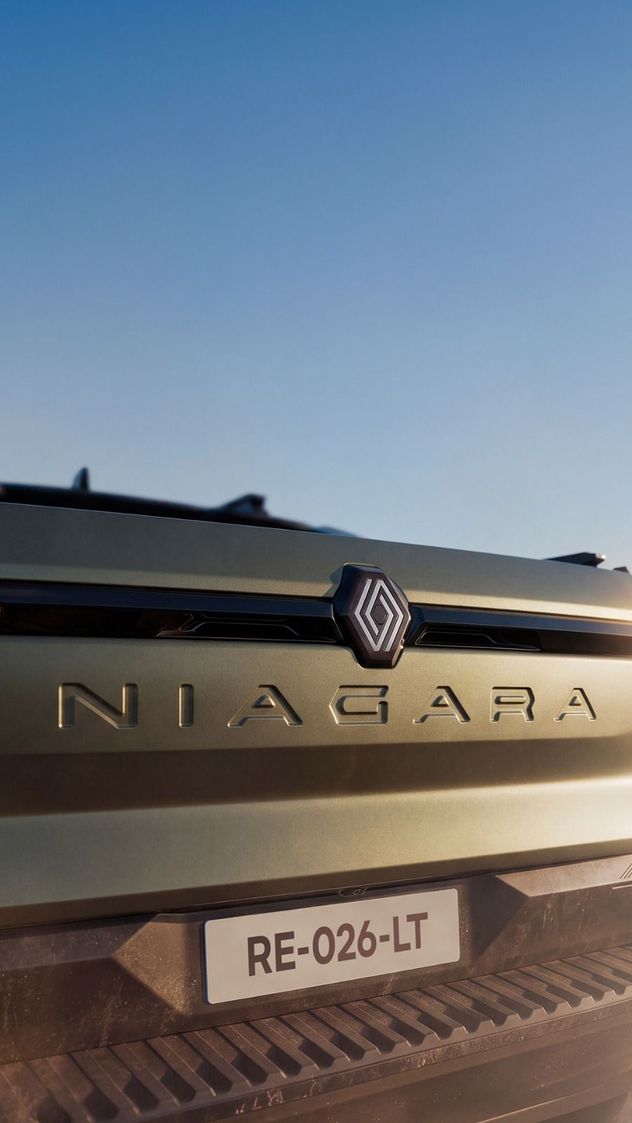 Nueva Renault Niagara. Las imágenes que mostró Renault. Se fabricará en Córdoba.