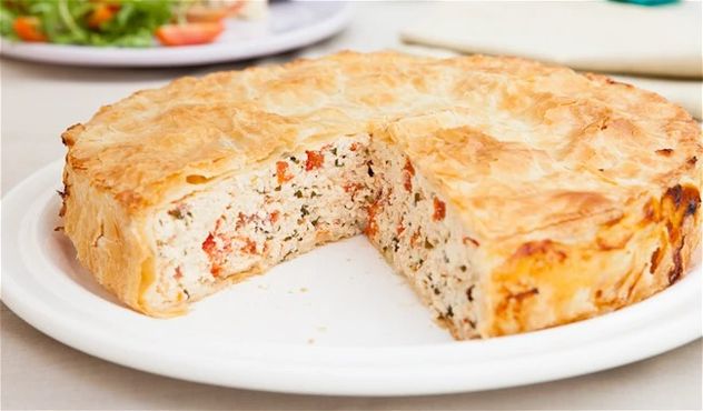 Cómo hacer la tarta de pollo saludable y apto para celíacos de Jimena Monteverde.