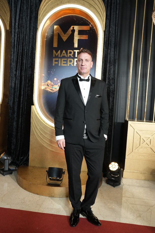 Maxi López en los Martín Fierro 2026