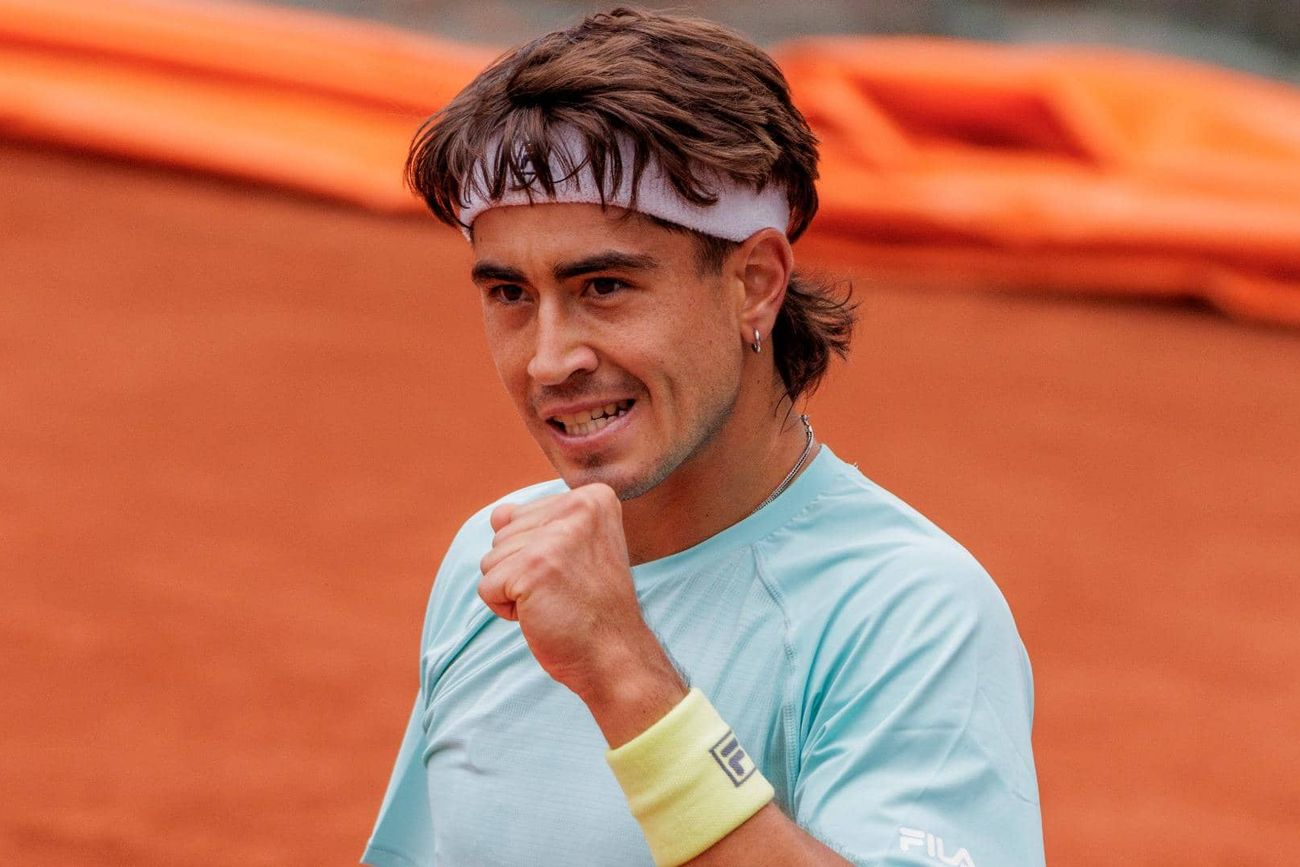 Comesaña formó la remontada y festejó en el torneo ATP.