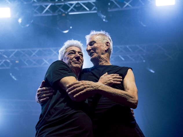 Marcelo Moura y Mario Serra, integrantes y fundadores de Virus.