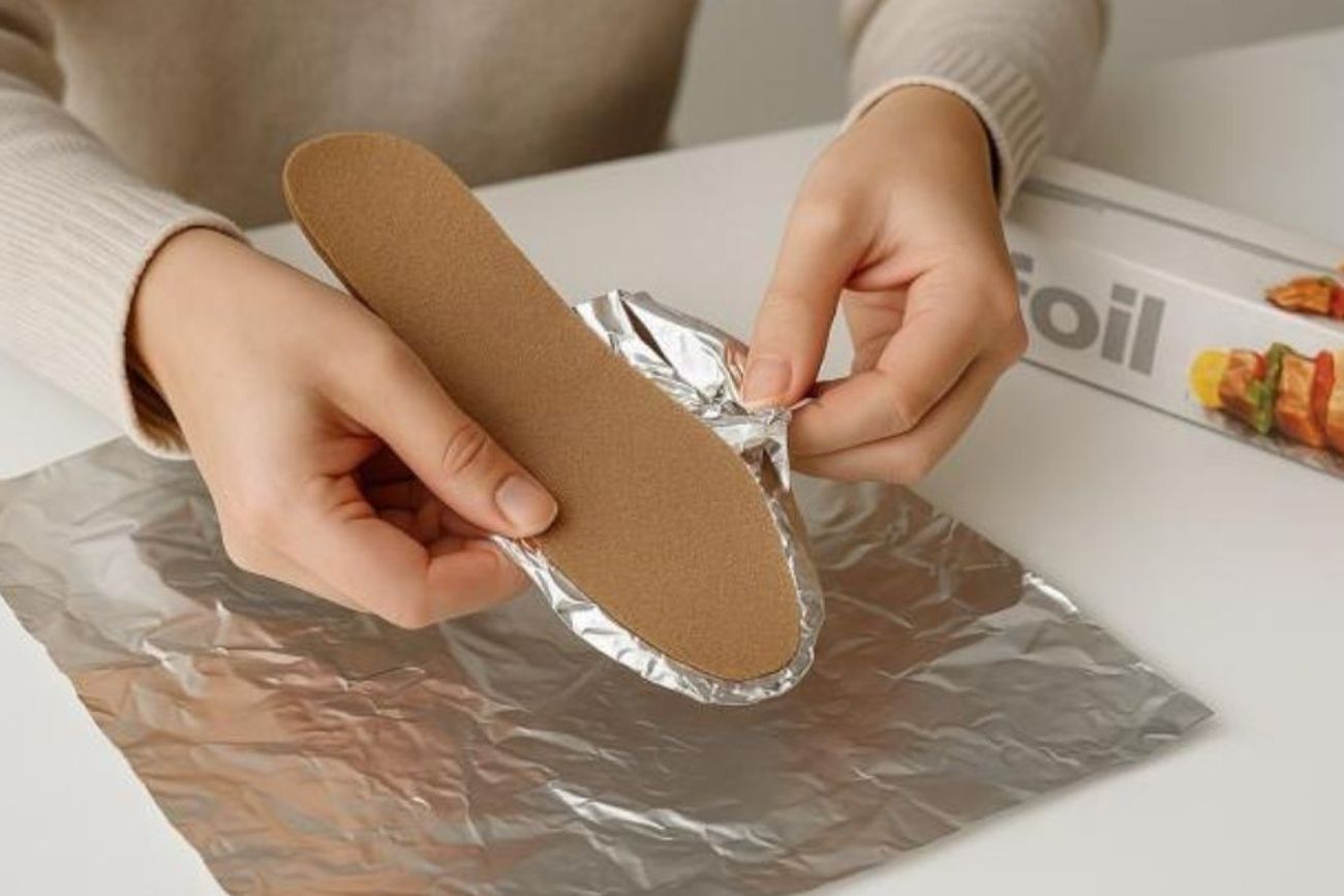 El método consiste en colocar papel de aluminio dentro de los zapatos para generar una barrera térmica durante los días de bajas temperaturas.