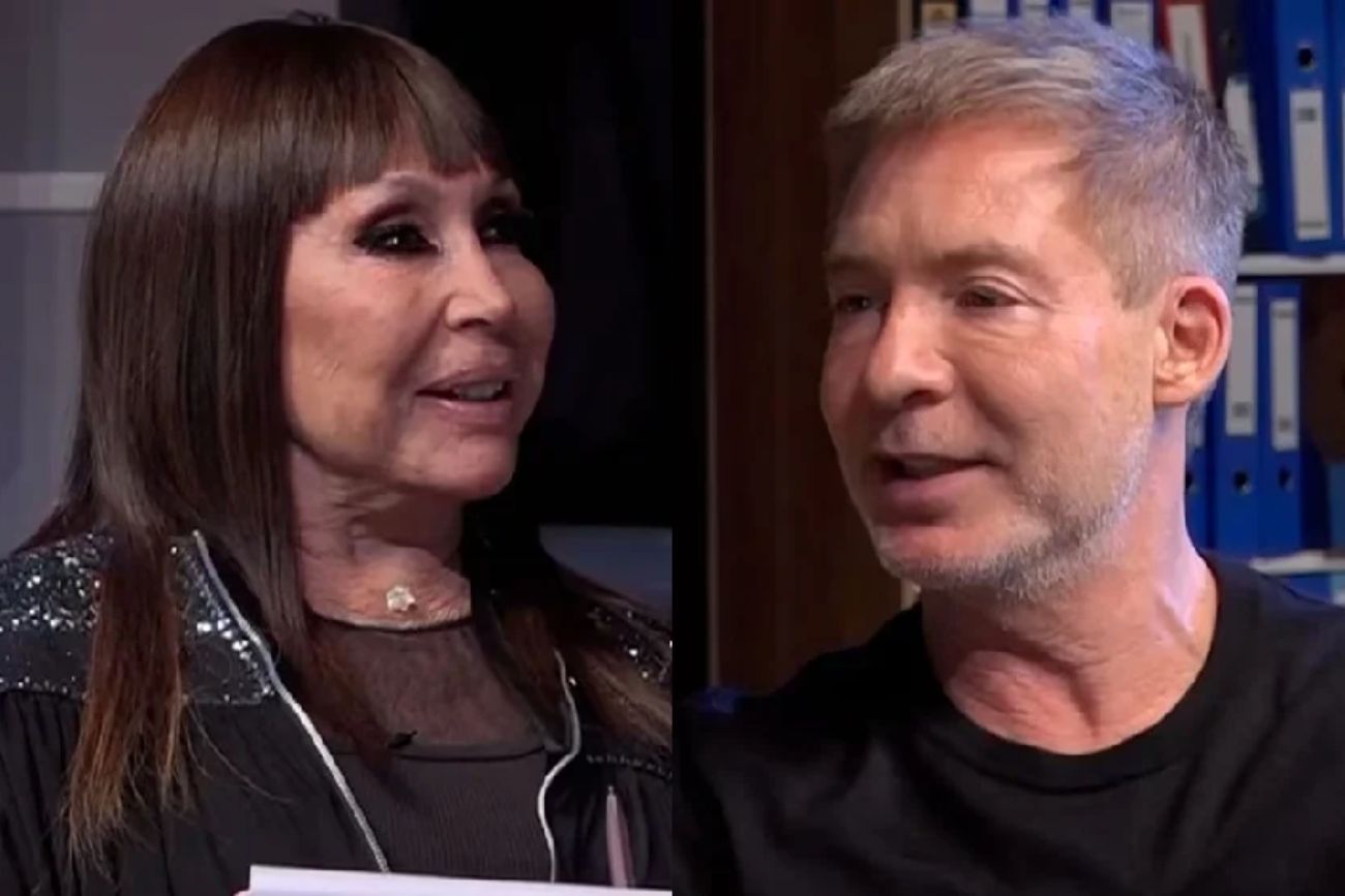 Moria Casán entrevistó a Adrián Suar en "La mañana con Moria".