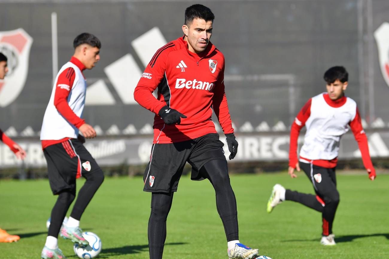 River Plate volvió a las prácticas con la cabeza puesta en Bragantino y Belgrano. 