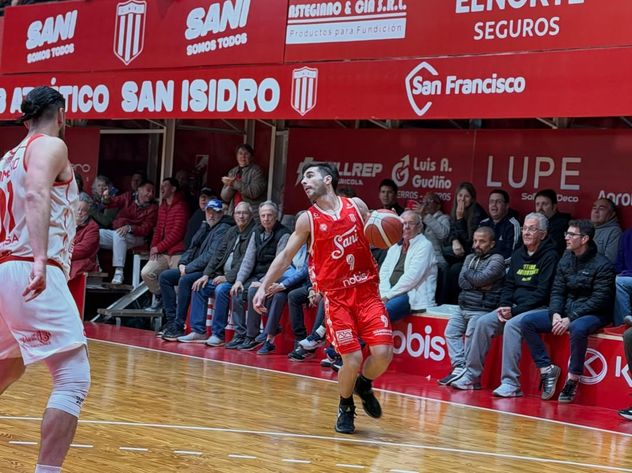 Nahuel Buchaillot, con 14 puntos, fue el goleador de San Isidro de San Francisco. (Prensa San Isidro)
