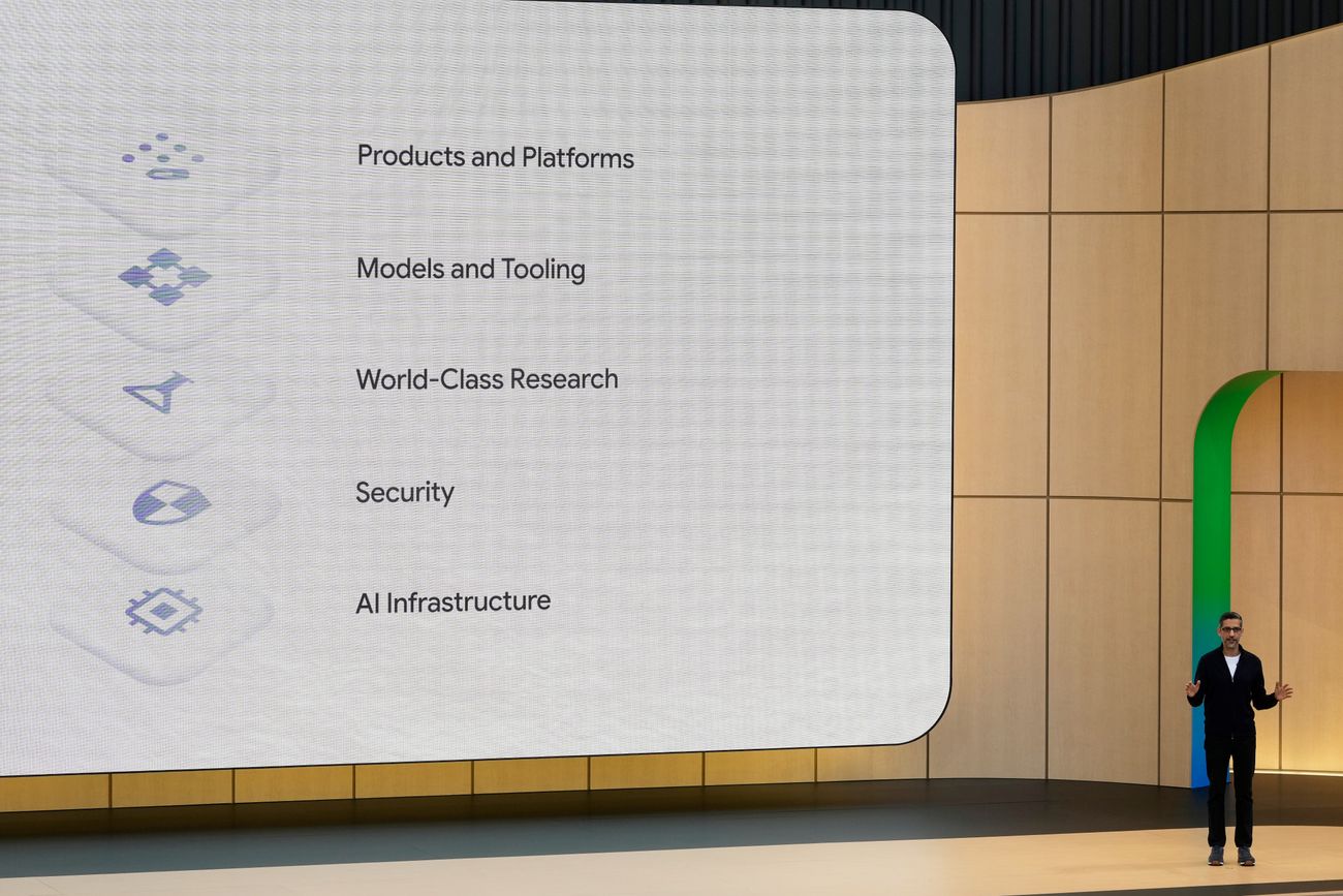 Los anuncios de Google en la I/O 2026.