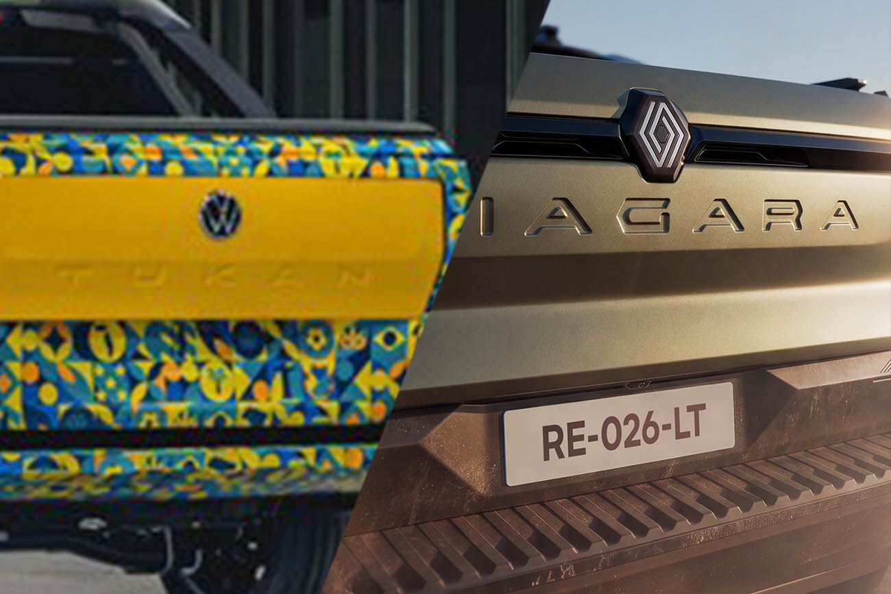 Dos pick-ups compactas fueron confirmadas el mismo día. Renault Niagara y VW Tukan.