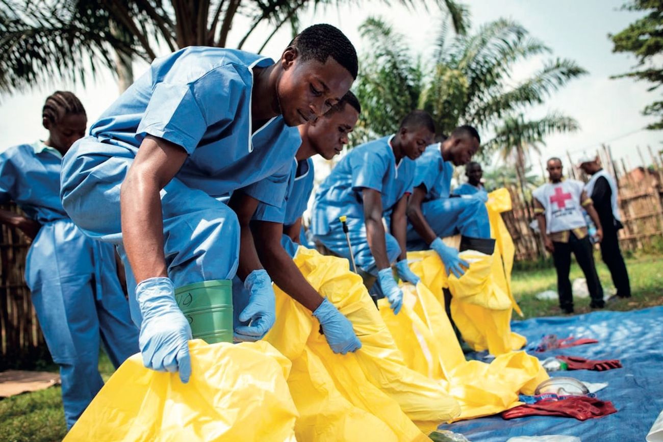 Preocupación de la OMS por el brote de ébola en el Congo. 