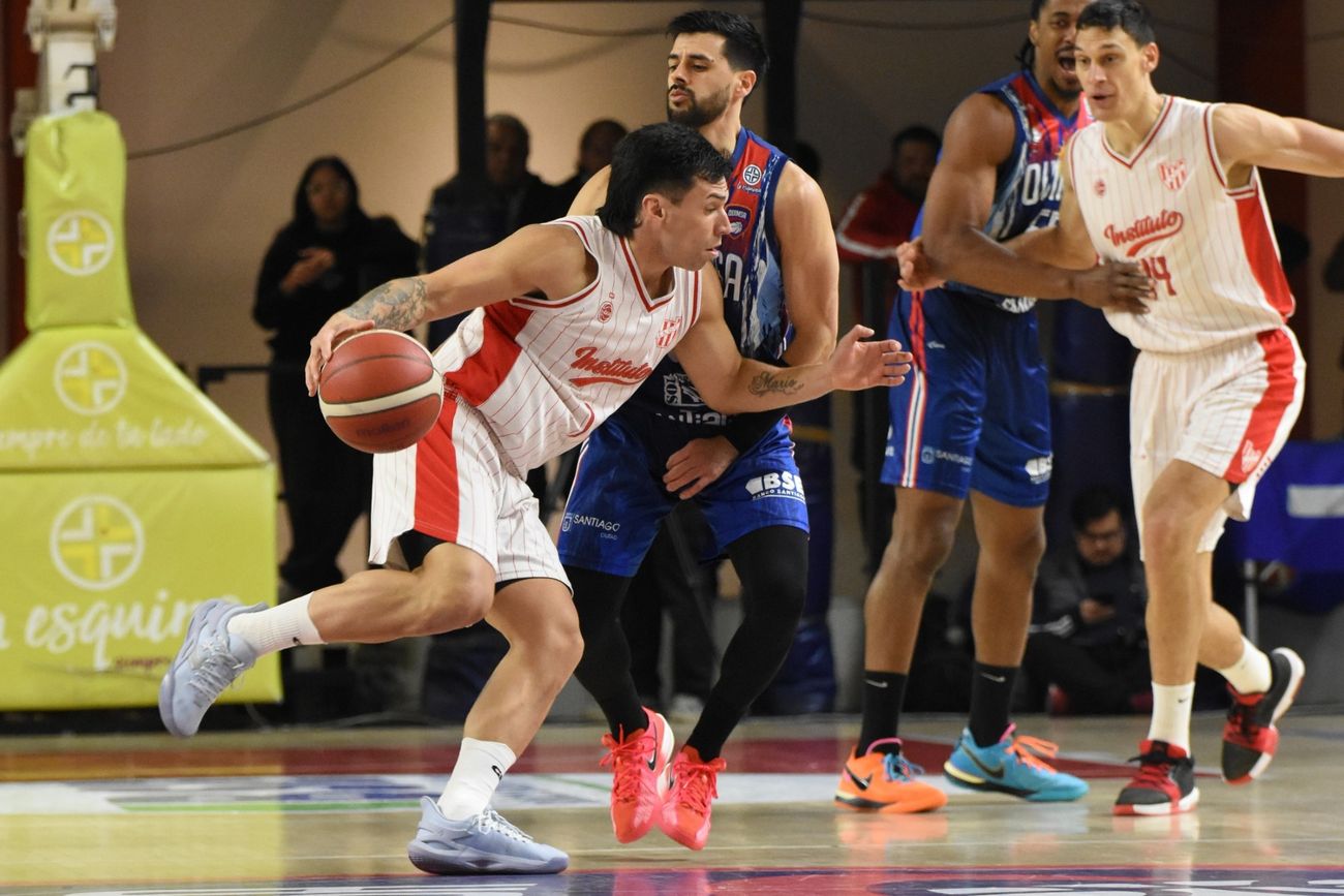 Instituto luchó hasta el final en Santiago del Estero pero no pudo con Quimsa y se quedó afuera de las semifinales. (Prensa Quimsa)