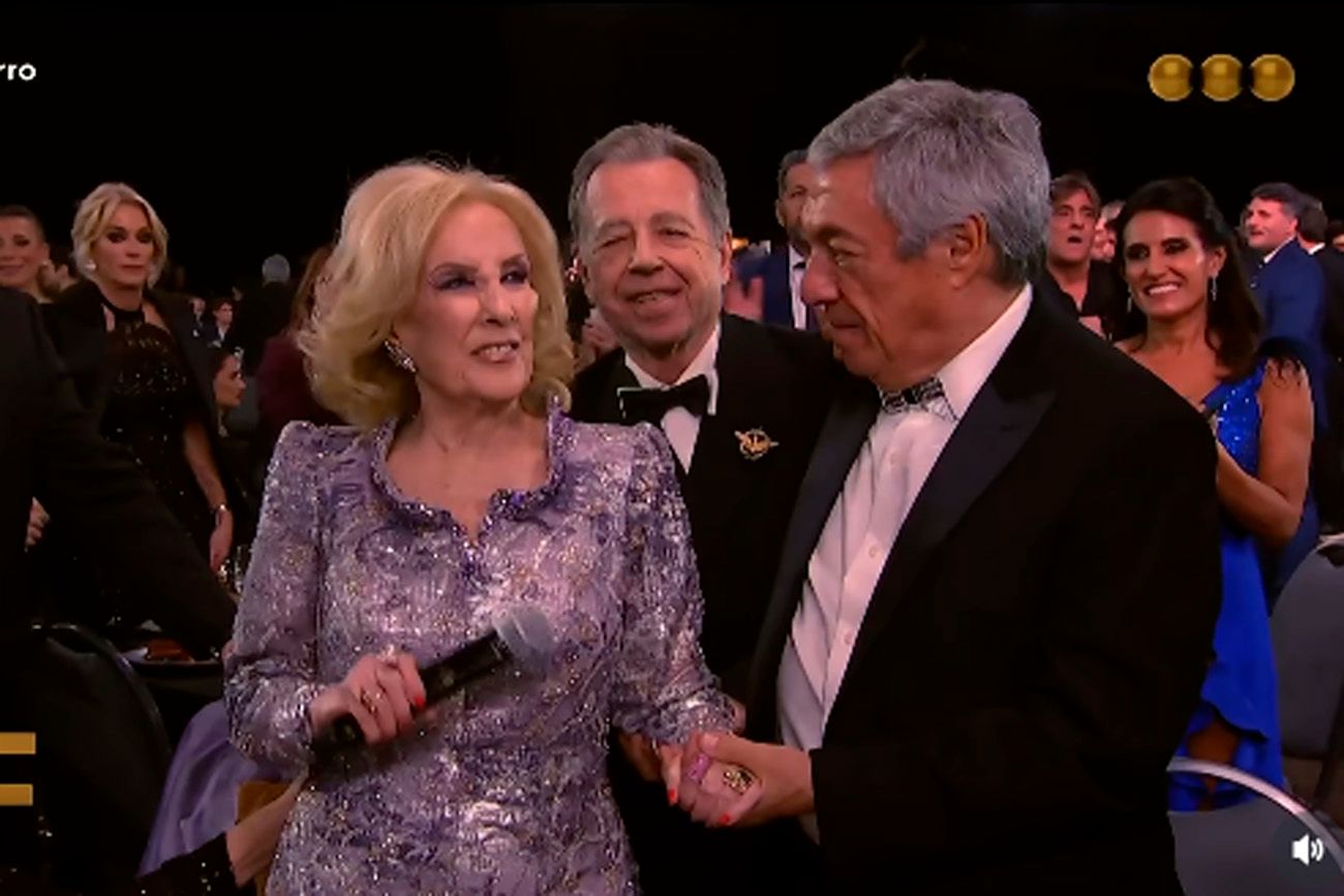 Mirtha Legrand y una cifra impresionante de premios Martin Fierro en su carrera.