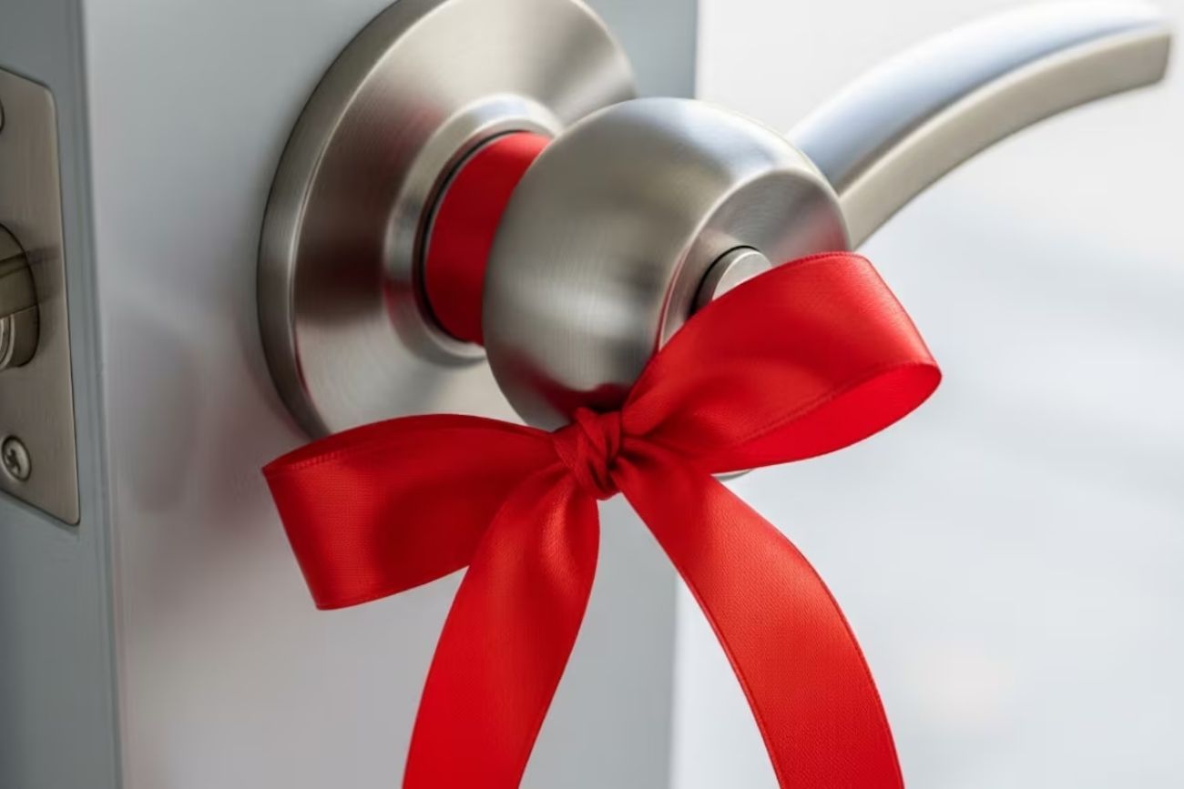 Qué significa poner una cinta roja en la puerta según el Feng Shui.