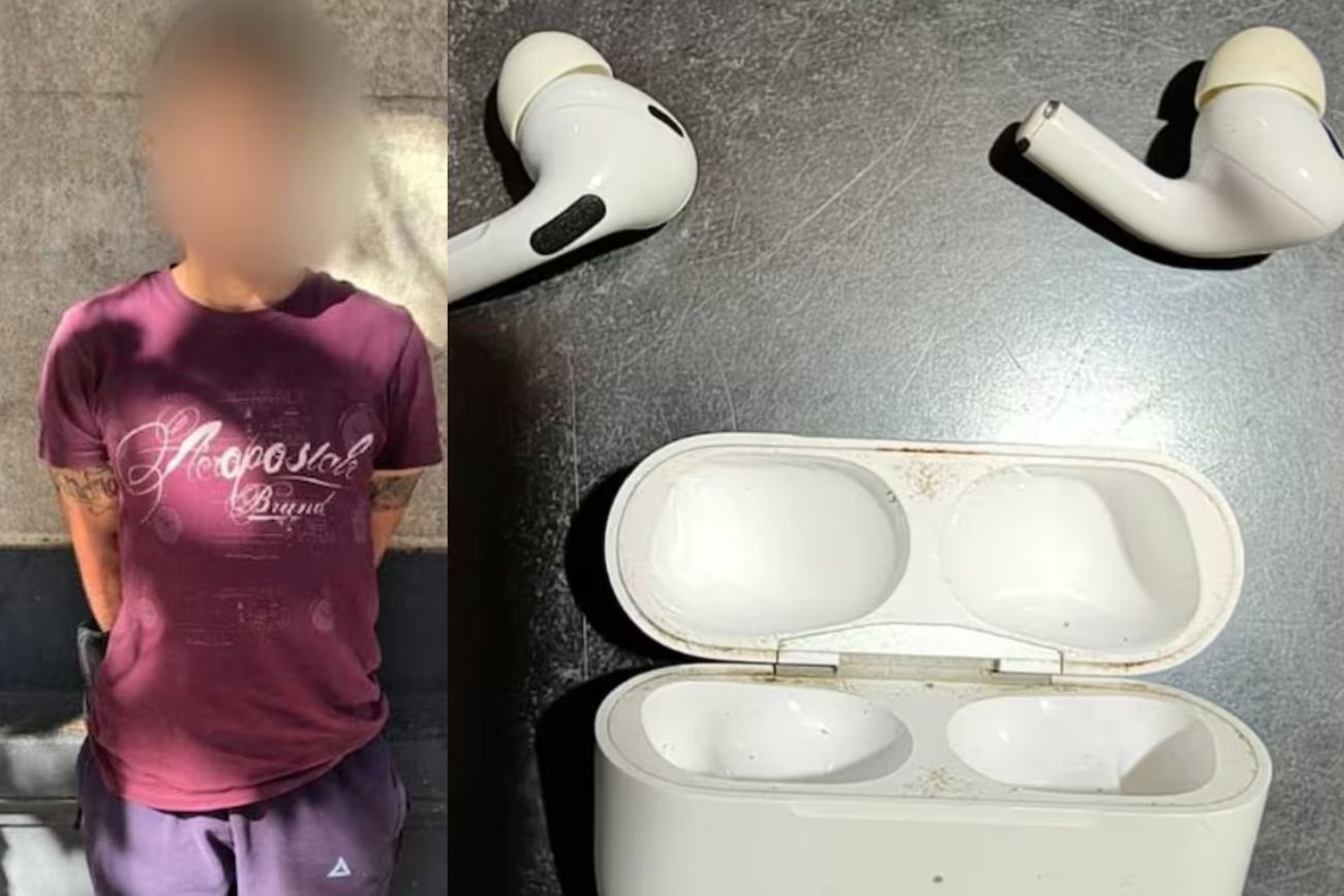 Escapó de la cárcel, robó unos auriculares y lo detuvieron porque tenían el GPS activado