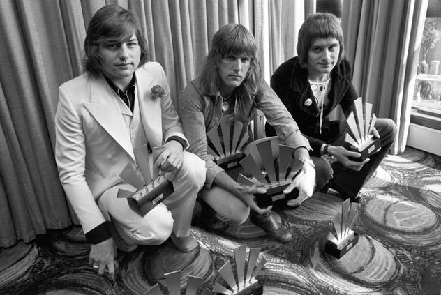 Emerson, Lake & Palmer en 1972.