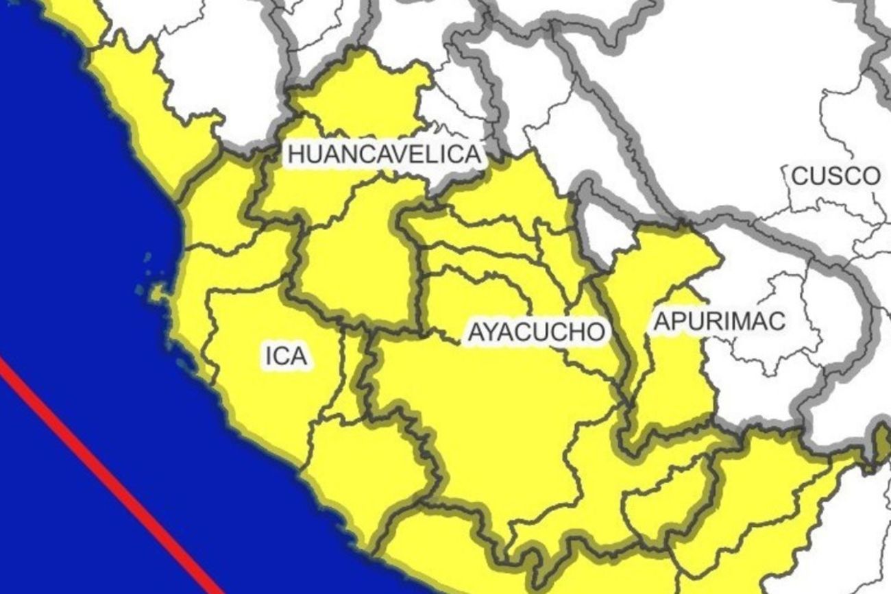 Fuerte sismo de 6,1 sacudió el centro de Perú y causó alarma en la región de Ica